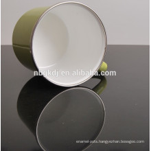 tube cup japan custom enamel coating mugs